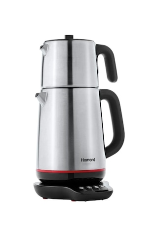 Homend Premium 4'lü Elektrikli Çeyiz Seti Tost Makinesi + Kahve Makinesi + Çay Makinesi + Mikser Blender Set Siyah