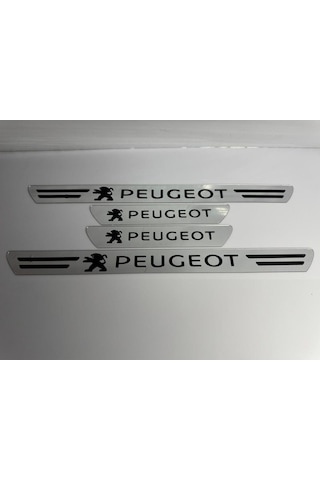 Peugeot Boxer İle Uyumlu Kapı Eşiği Koruyucu Ön - Arka 4'lü Set