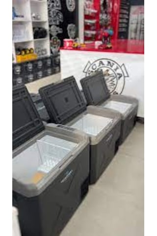 Tecnopoint 40 Litre Taşınabilir Koru Gri Araç Buzdolabı 12v/24v