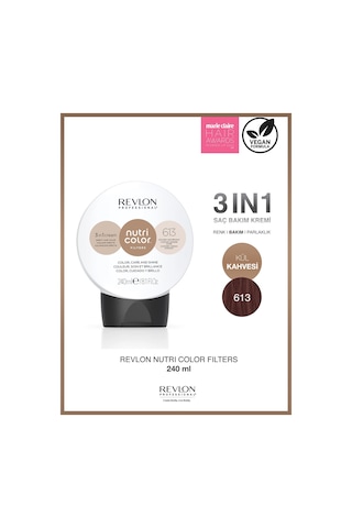 Revlon Professional Nutri Color Filters 3'ü 1 Arada Saç Kremi 613 240 ML