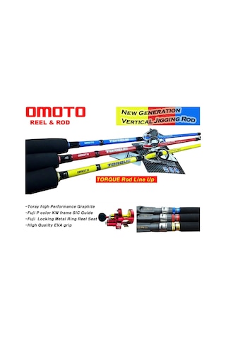 Omoto Torque Tetikli Jigging Kamış B55ML 100-200gr.