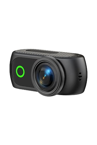 Spor Ve Vlog Kamerası Manyetik Aksiyon Kamerası 2.0" Dönebilen Ekran, 1080p Wi-fi Ve Şarj Kutusu İle Siyah