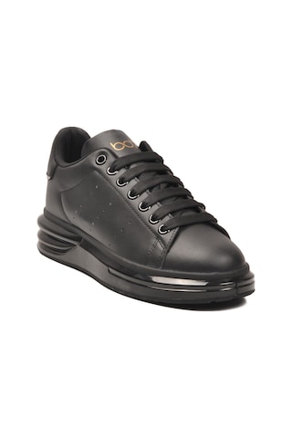 Siyah Bağcıklı Erkek Sneaker Bst-628 M Siyah-siyah