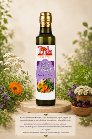 Bio Force 12 Çeşit Taze Bitki Özleri Karışımı 250 Ml