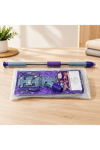 Mandallı Mikrofiber Mop Çok Renkli