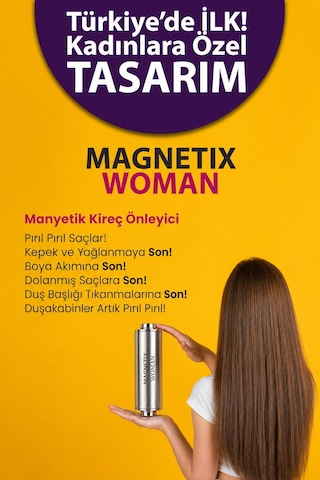 Magnetix Banyo Kireç Kırıcı 1/2 Duş Bataryası Modeli - Kireç Önleyici