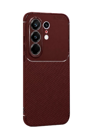 Bşkvirgo Tecno Camon 50 Pro 5g Uyumlu Auto Focus Karbon Kapak - Bordo Bsk2026