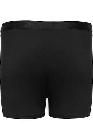 Weweus Siyah Erkek Süper İnce Doğal Bambu Lüks Uzun Boxer 1014 Siyah