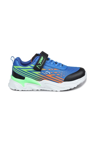 Jump 30030 Erkek Çocuk Sneaker Günlük Spor Ayakkabı - Mavi - Turuncu - Yeşil