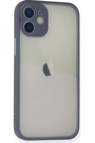 Newface Apple, Uyumlu iPhone 11 Pro Max Kılıf Montreal Silikon Kapak - Gri