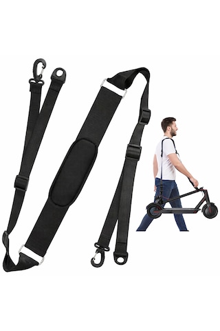 Microcase Ayarlanabilir Scooter Taşıma Askılığı Al5532 Siyah