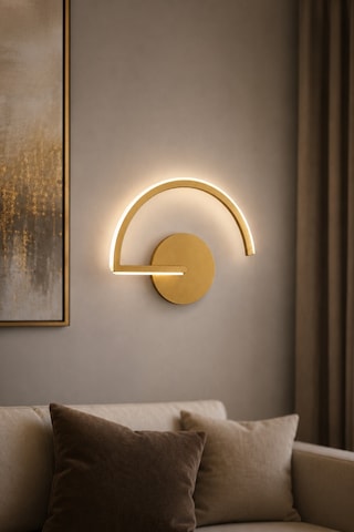 Mori Modern Led Duvar Apliği Günışığı Eskitme