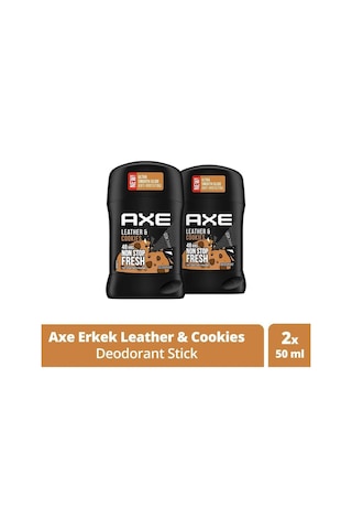 Leather & Cookies Erkek Deodorant Stick 50 Ml X2