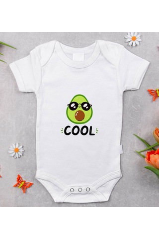 Bk Kids Cool Tasarımlı Bebek Body Zıbın - Model 1 6 - 9 Ay sarı