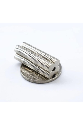 150 Adet 5x1,5 Mm Yuvarlak Güçlü Neodyum Mıknatıs Çap 5mm Kalınlık 1,5mm