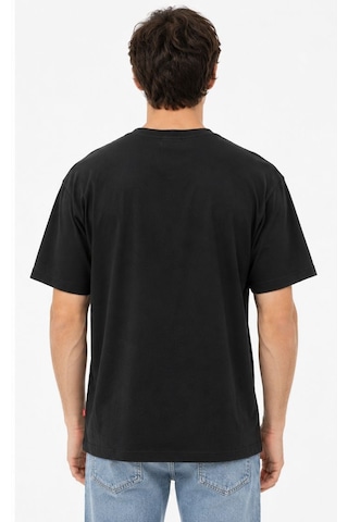 Levi's Erkek Bisiklet Yaka Marka Logolu Siyah Tişört -a9440-0023