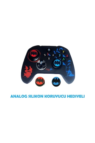 Xbox Series S/series X Batman Koruyucu Silikon Kılıf + Analog Silikon Koruyucu