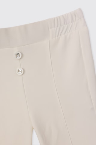 Panço Kız Çocuk Ekru Pantolon 2611gk04046 Krem