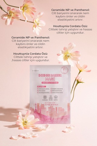 Muldream intense Barrier Mask Kağıt Yüz Maskesi 25 ML