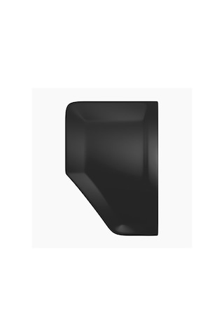 Lucco Loop 45 CM Pisuvar Ara Bölme Siyah