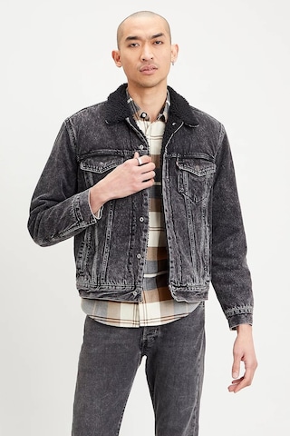 Levi's Type 3 Sherpa Trucker Roadster Siyah Erkek Trucker Ceket Siyah