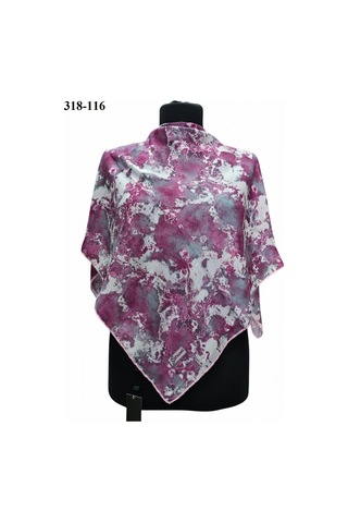 Sharell Desenli Soft Pamuk Eşarp 318-116 Çok Renkli