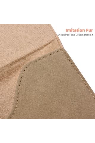 Vkemall Koyu Gri Pu Materyalli Yatay Stil İş Çantası - 13.3 İnç Dizüstü Bilgisayar, Tablet, Telefon Ve Dergi Taşıma