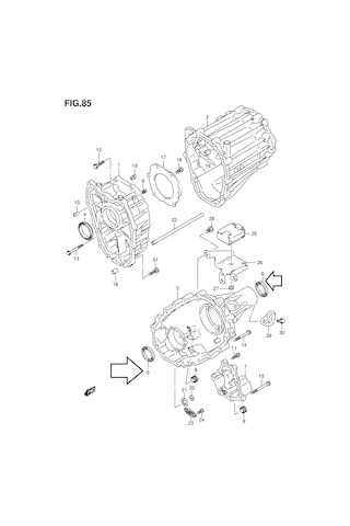 Suzuki Grand Vitara 06-12 Arazi Şanzıamn Ara Keçesi Diğer