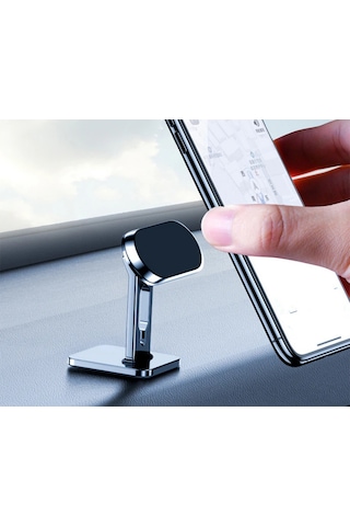 Wezone Siyah Metal Araç Gps Tutucu, 360 Döner, Güçlü Mıknatıs, İphone Ve Cep Telefonları İçin Dayanıklı Tutucu Diğer