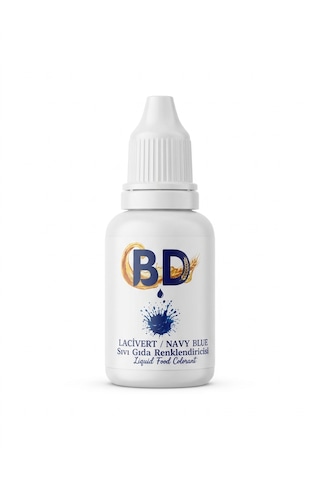 Bd Sıvı Gıda Renklendiricisi Lacivert 20 Ml