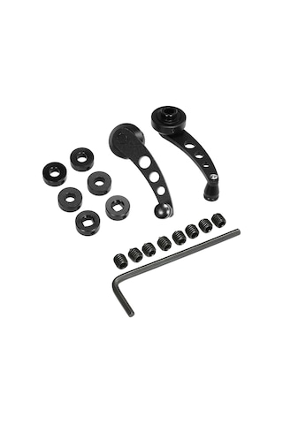 Padalink Evrensel Alüminyum Araba Cam Kolu - Kolay Montaj, 20 Dakikada Takılır, Siyah/mavi/kırmızı/gümüş Renk Seçenekleri