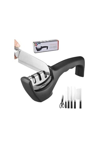 Wondernest Manuel Bıçak Bileyici, 3 Aşamalı Keskinleştirici, Lichen Bileyici