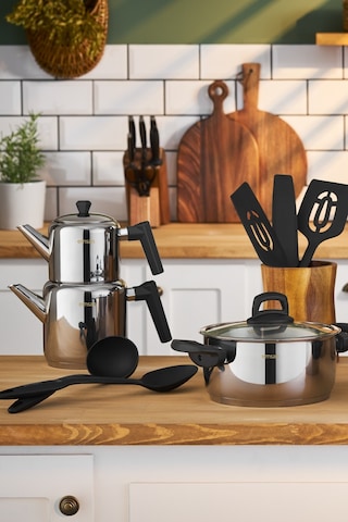 Emsan Wedding 16 Parça Çelik Tencere Seti