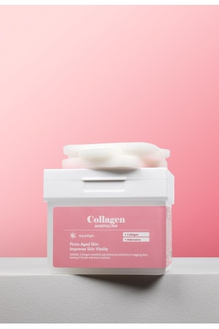 Dermal Collagen Moistfull Pad 120 Li Kolajen İçerikli Nemlendirici Ve Cilt Sıkılaştırıcı Tonik Ped 180 Ml