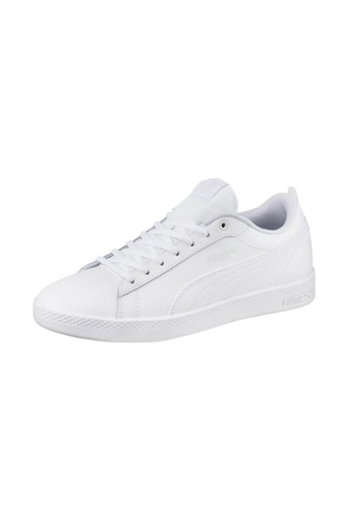 Puma Smash Wns V2 L 365208 04 Unisex Sneaker Ayakkabı Beyaz 36-40,5 Beyaz