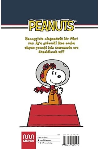 Peanuts - Snoopy, Ay A Giden İlk Köpek : Peanuts: İlk Okuma Kitaplarım