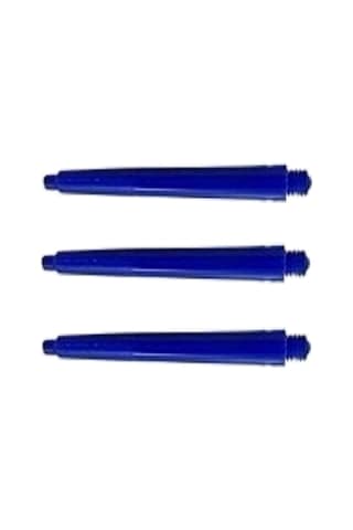 5 SET (15 Adet) 35mm DARTSAN NYLON DART ŞAFT-SHAFT. Mavi