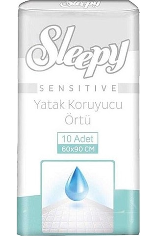 Sleepy Hasta Yatak Koruyucu 60 90cm 50 Adet 5pk 10