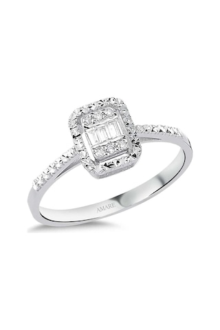 0.10 Karat Pırlanta Baget Yüzük (463866498) 0.10 Karat Pırlanta Baget Yüzük (463866498)
