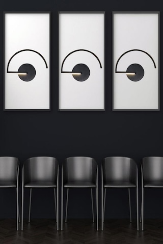 Eray Aydınlatma 4663-1 Siyah Led Aplik Siyah