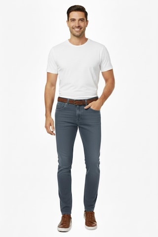 Erkek Silim Fit Jeans Model Pantolon 310 Bgl-st04976 Koyu Gri
