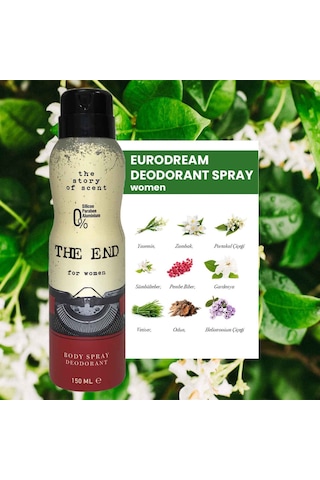 The End Kadın Sprey Deodorant 150 ML