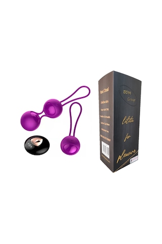 Lilitu Shop BDM Group USB Şarjlı Uzaktan Kumandalı 10 Titreşimli Kegel Zevk Topları