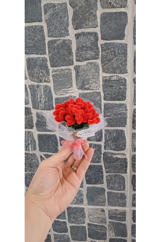 20 Adet - Hediyelik Magnet - Mini Buket Magnet- Nikah Hatırası , Söz Hatırası