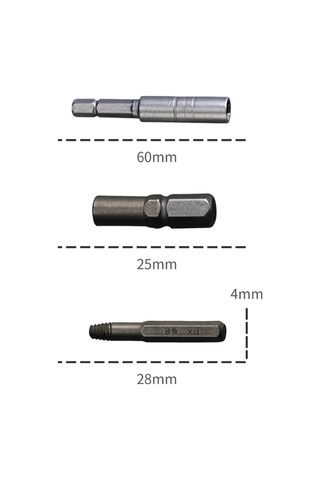 Xurunkeji Araba Tamirinde Paslanmış Ve Hasarlı Cıvataları Çıkarmak İçin 12 Adet Kırık Başlı Vida Çıkarma Aleti Seti 10x7x3cm