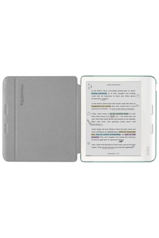 Kobo Libra Colour Basic Sleepcover - Yeşil