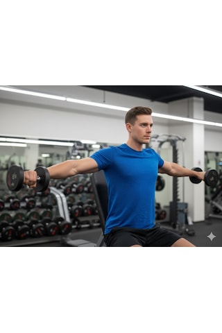 Ahmetkoccollection Erkek Spor Tişörtü Koyu Mavi Lacivert
