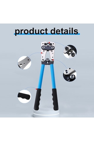 Didadodo Alüminyum Kablo Pense 6-50mm² - Ergonomik, Kaymaz Ve Dayanıklı Kıskaç Turuncu Turuncu