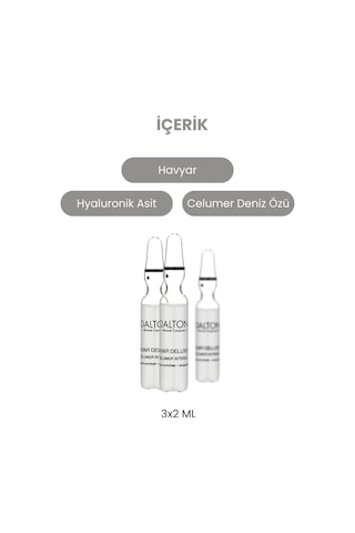Olgun Ciltler Için Onarıcı, Pürüzsüzleştirici, Caviar Deluxe Anti Aging Havyar 3'lü Ampul - 56863679