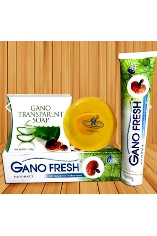 Gano Transparant Şeffaf Sabun 100 G + Gano fFesh Diş Macunu